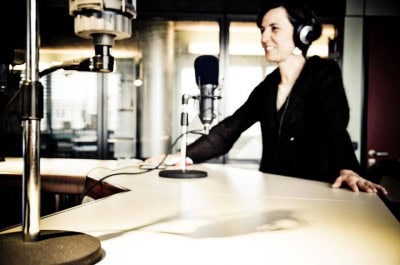 Foto Simonetta Nardi in radio